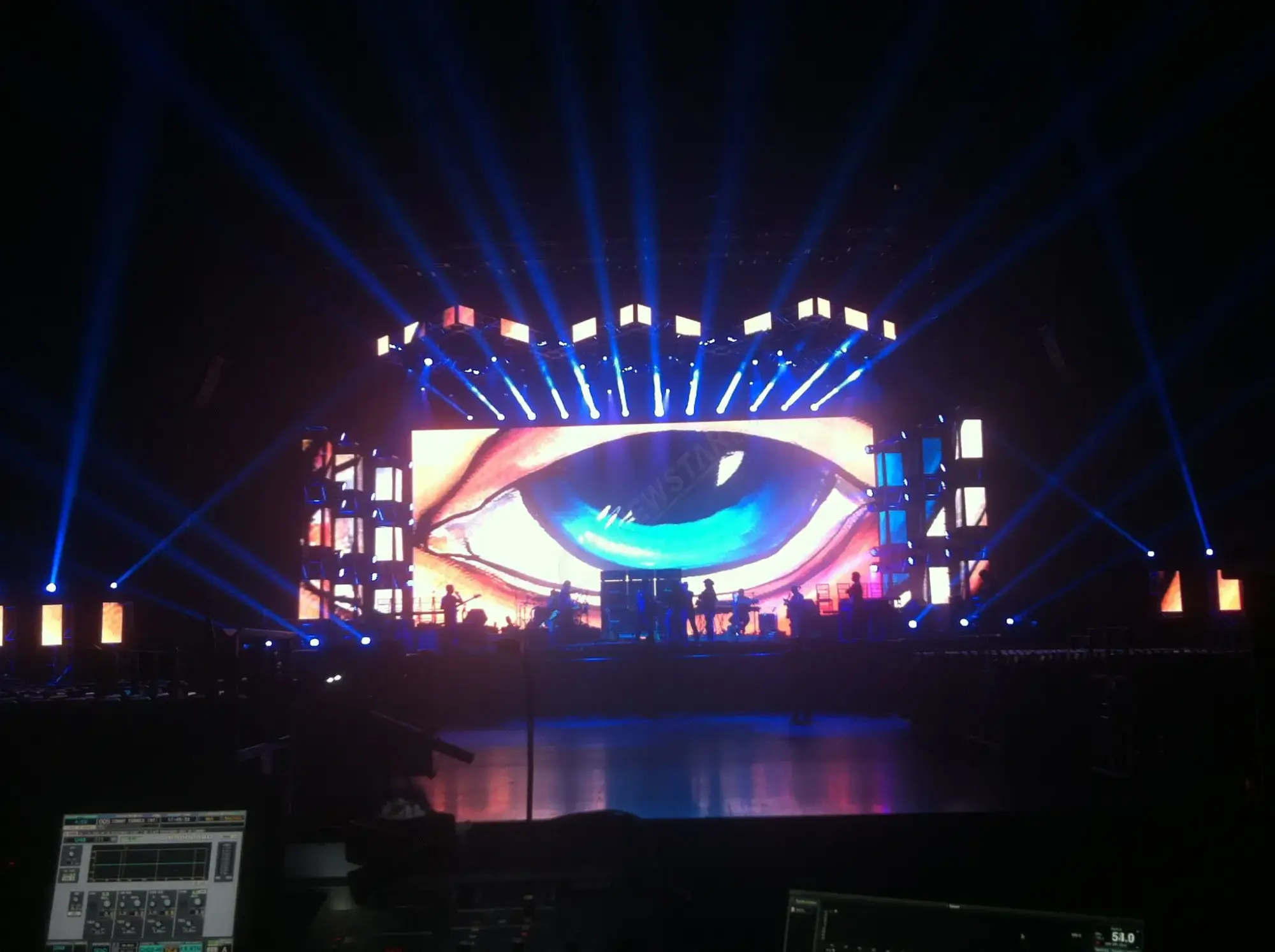 P15mm Q'ty 112.5Sqm for Ourdoor Concert Project in Puerto Rico