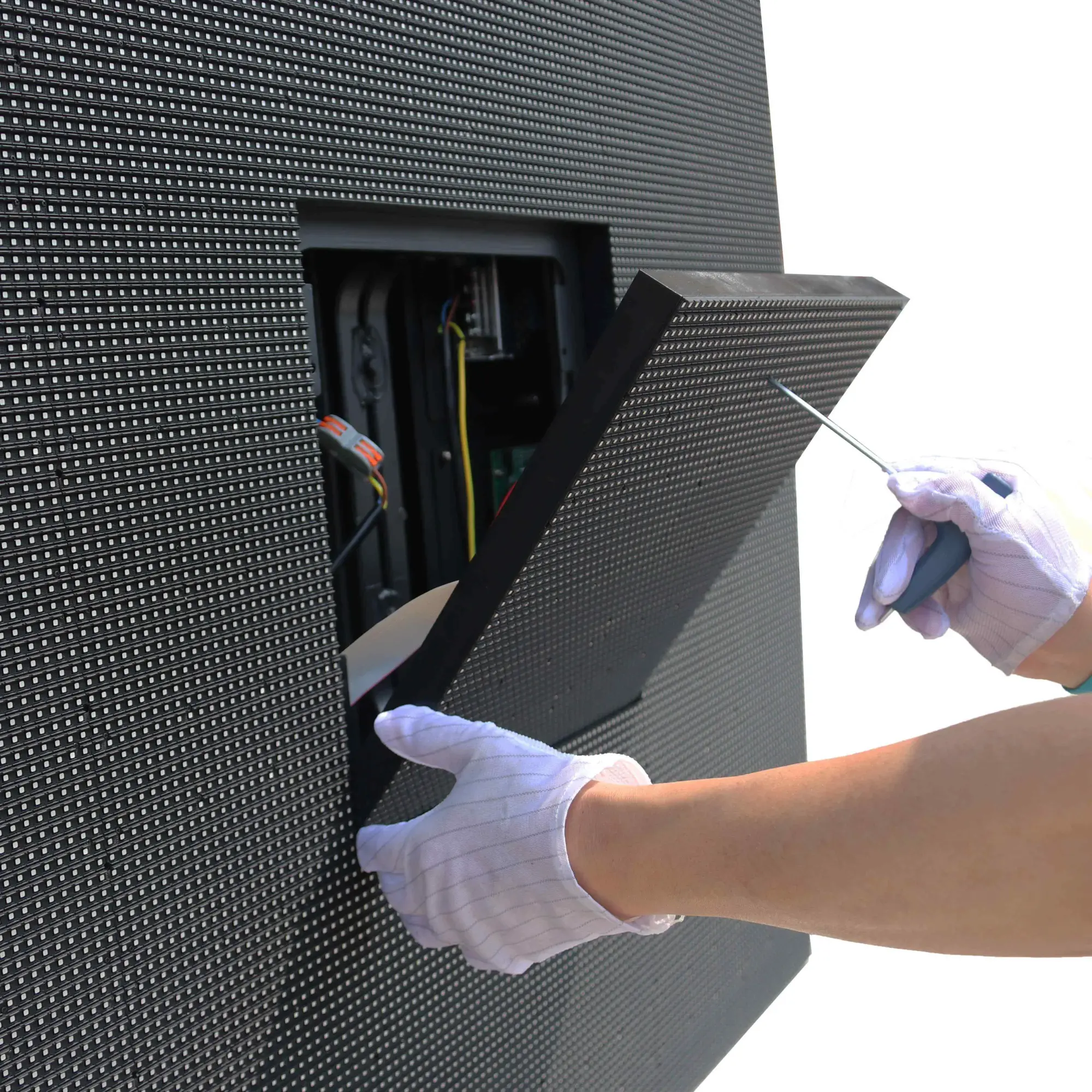 front service led display