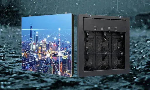 Front & Back Maintenance LED Display