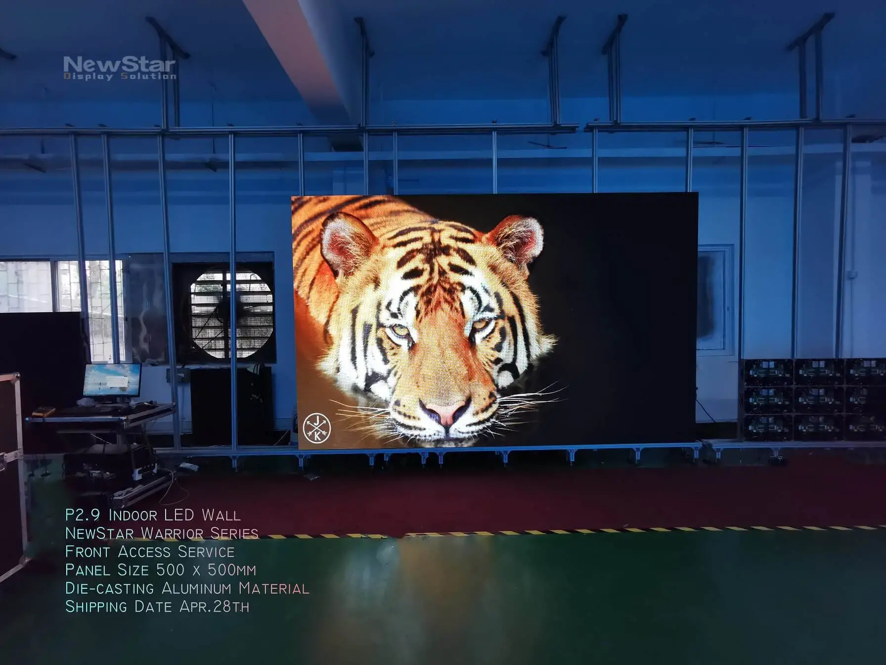 P2.9 rental indoor led display