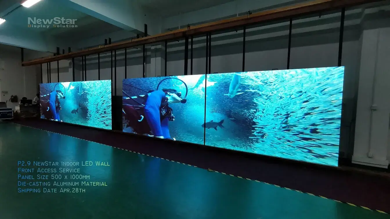 P3.9 rental indoor led screen