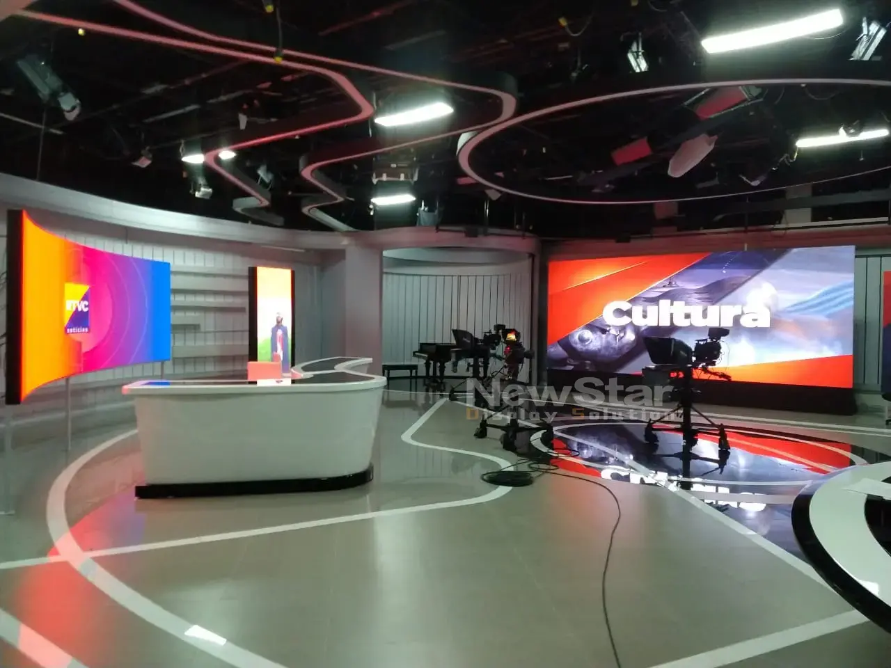 digital LED wallpaper for TV Studio