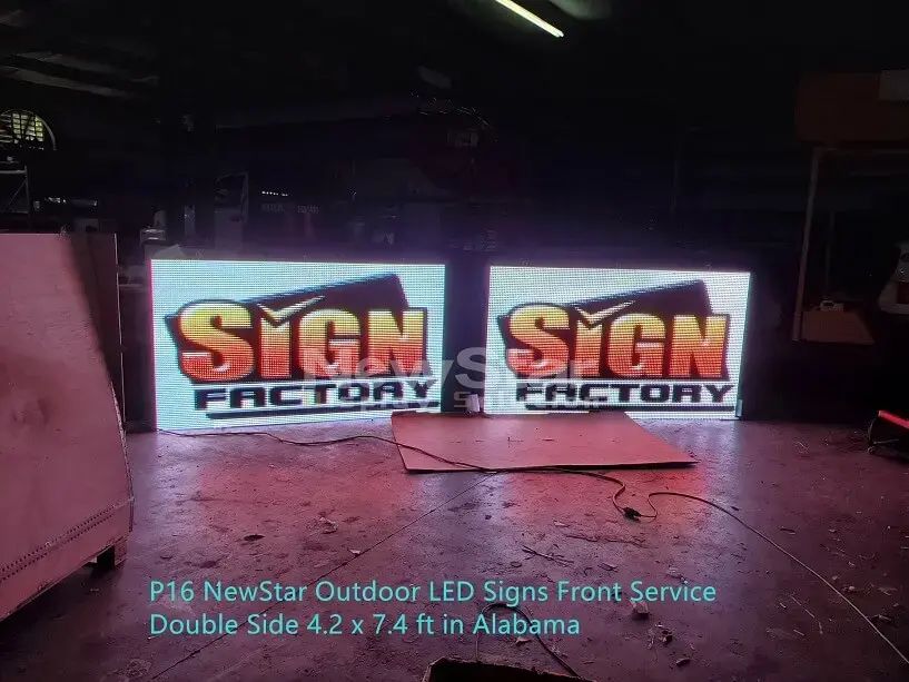 P16 Outdoor LED Sign 