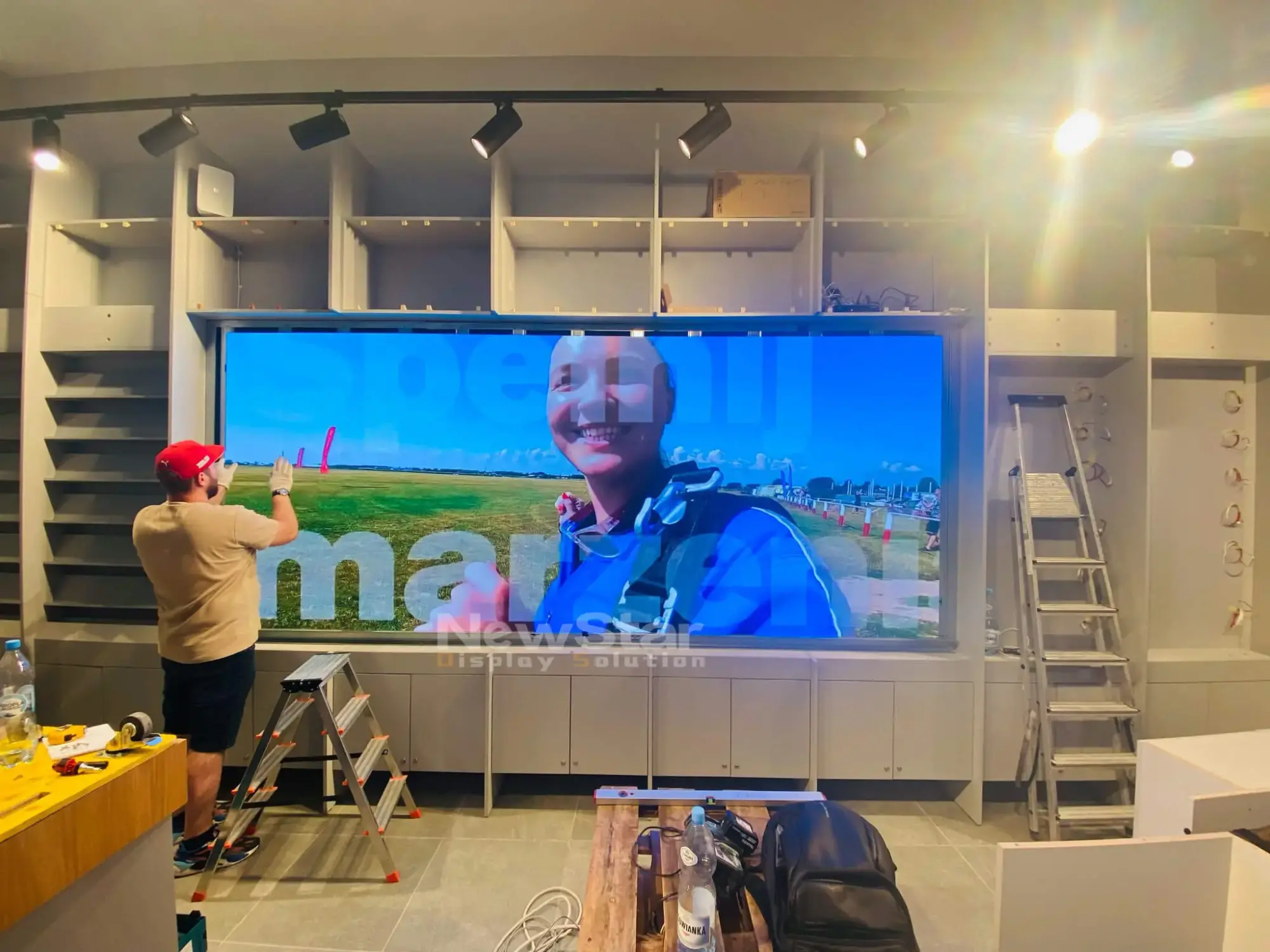 P2.5 Indoor LED VideoWall 6.144 S.qm Project in Lithuania