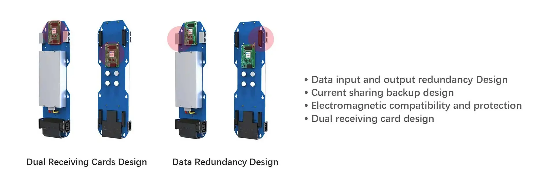 dual backup LED design