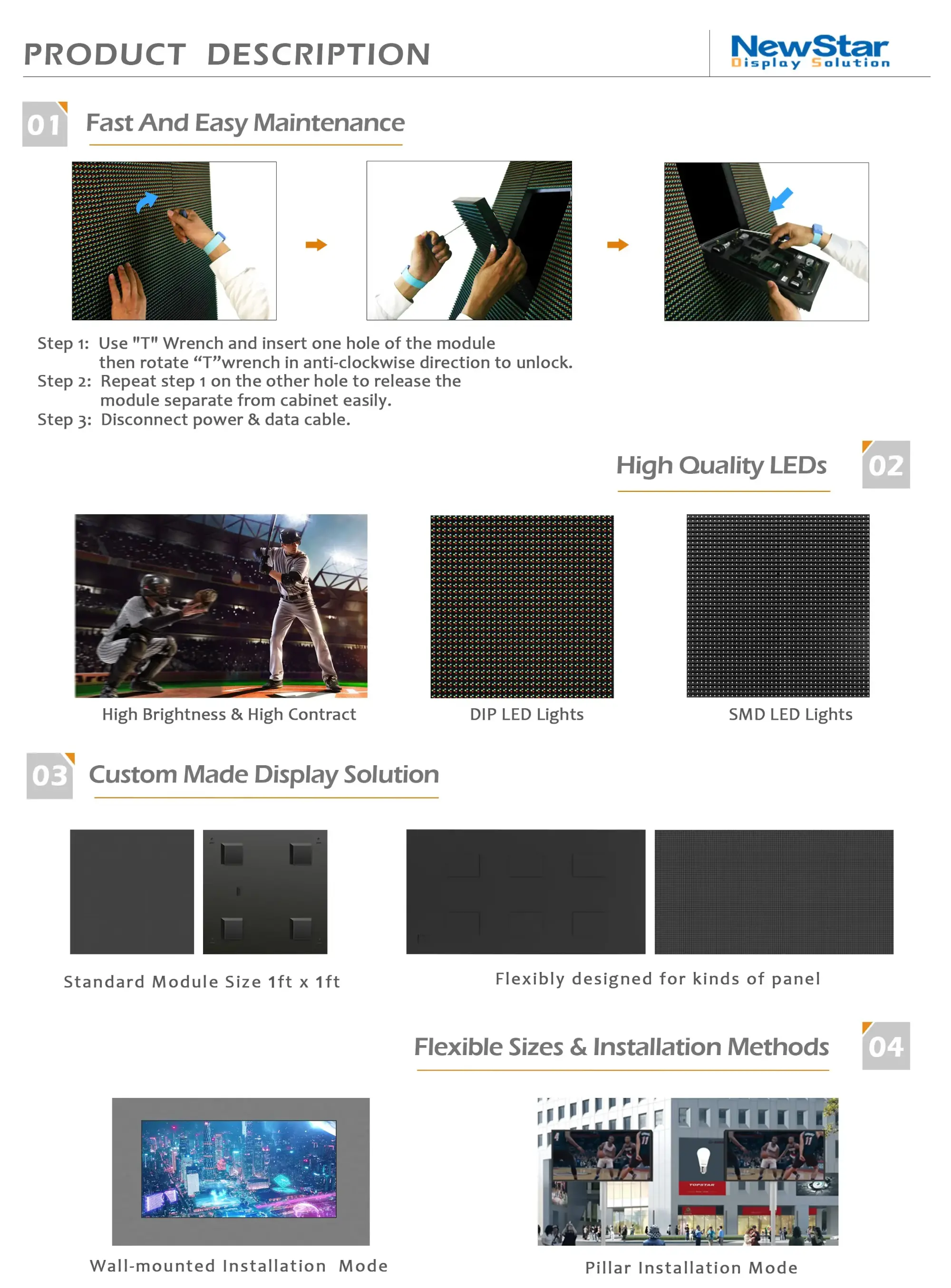 P10.1 outdoor led digital billboards