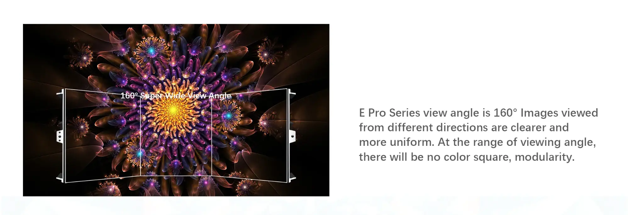 E Pro LED panel wide view angle