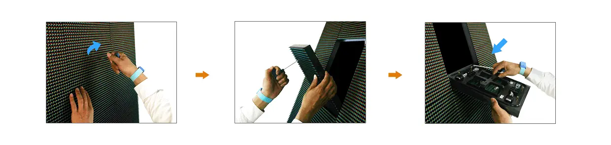 Newstar front service led module